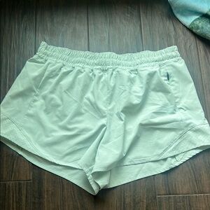 CALIA by Carrie Underwood Mint Athletic Shorts Lightweight Elastic Waist